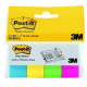 Samolepicí bločky Post-it značkovací - 20 mm x 38 mm / 4 x 50 lístků